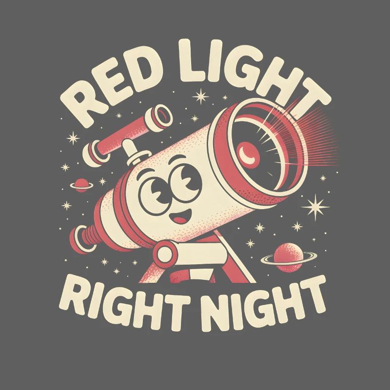 Red Light Clear Night | Astronomy