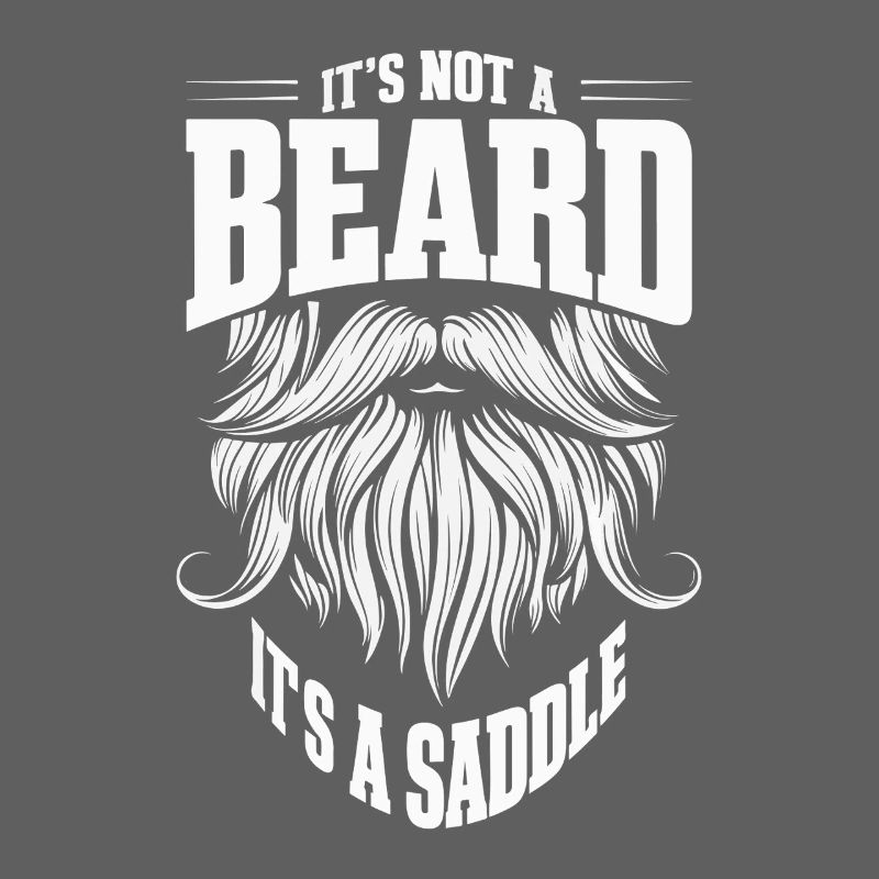 It's not a beard, it's a saddle