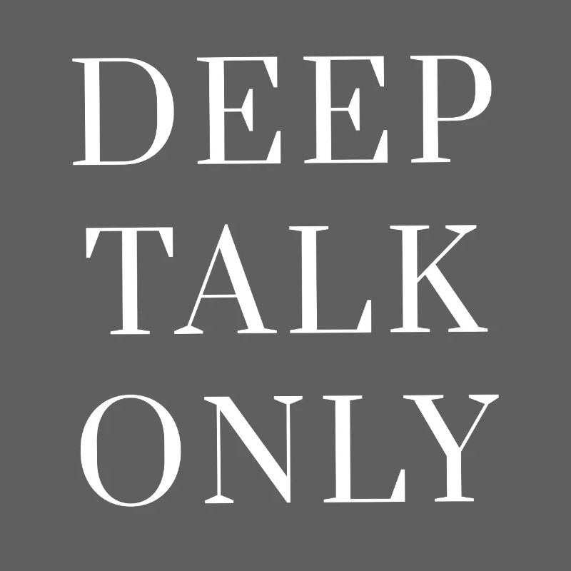 Deep Talk Only – Conception minimale de citations introverties