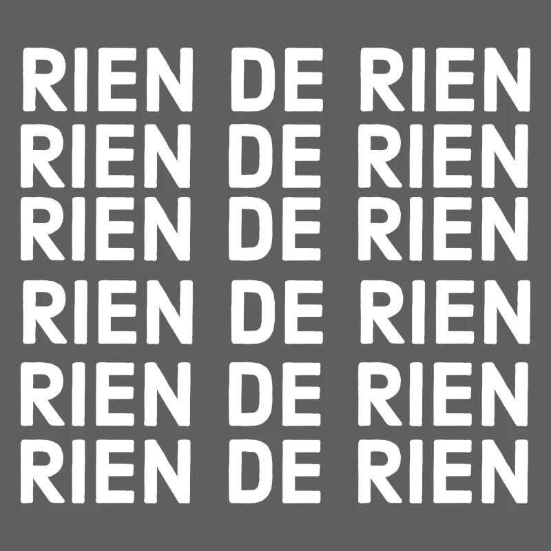 rien de rien