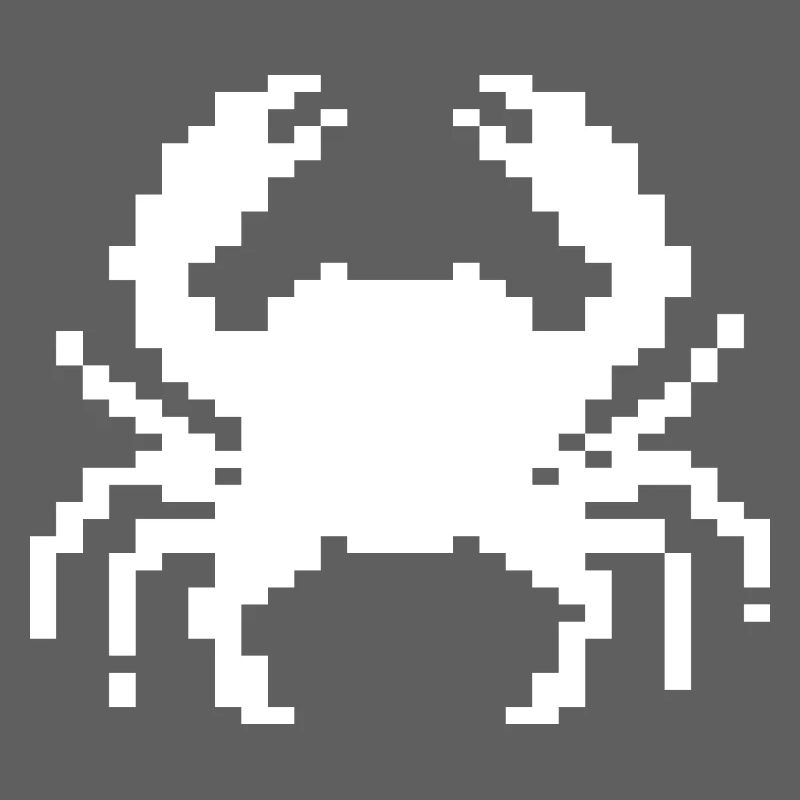 Pixelkrabben-Design