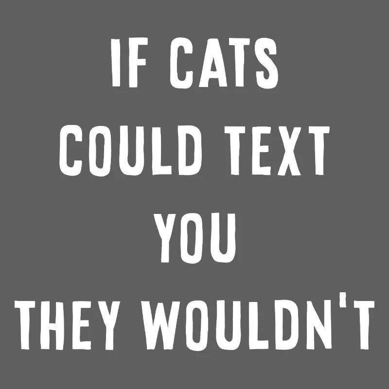 Si les chats pouvaient vous envoyer des SMS