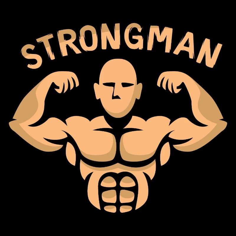 Strongman Bodybuilder – Kraft & Muskelpower