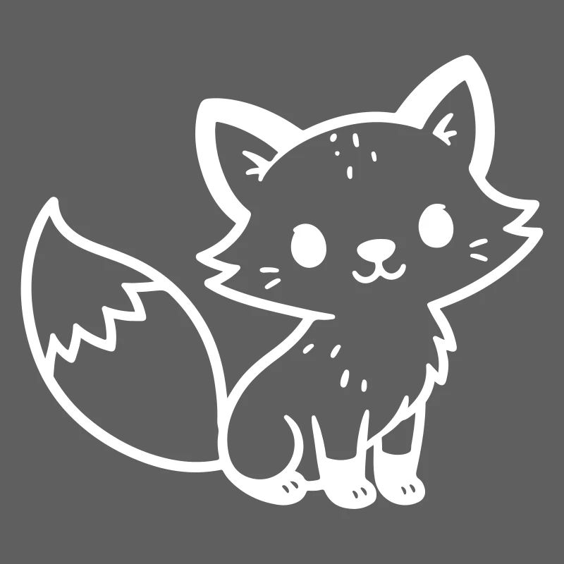 Fuchs Niedlich Comic