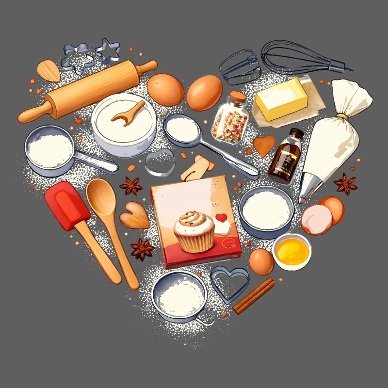 Baking Heart Shape Baking Utensils Hobby Baker