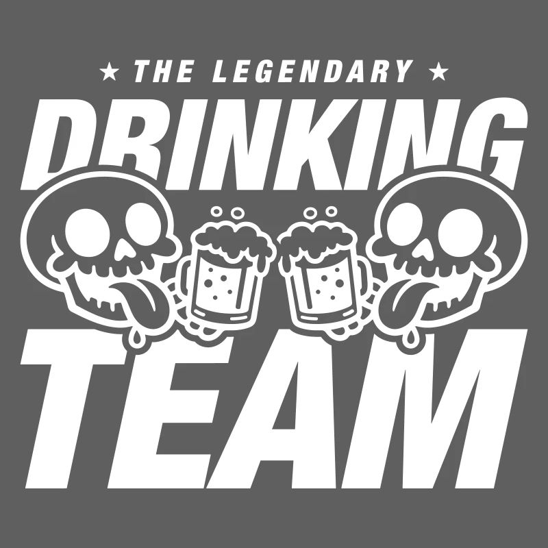 Drinking Team Skeleton Beer