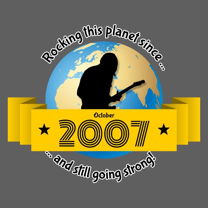 18. Geburtstag Rocking this planet since 10/2007