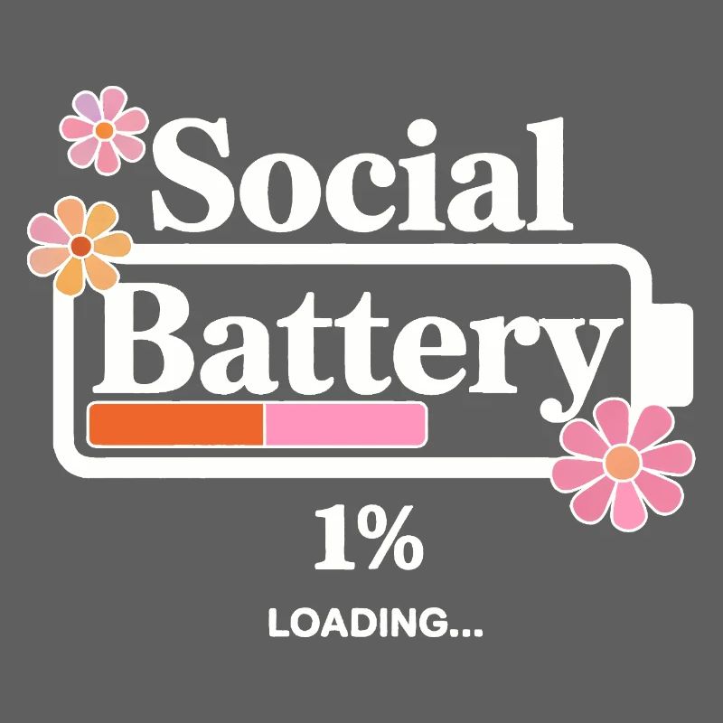 Batterie sociale vide – Conception de la santé mentale