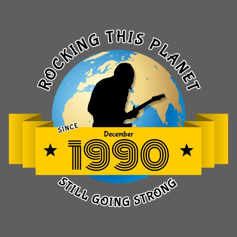 35. Geburtstag Rocking this planet since 12/1990