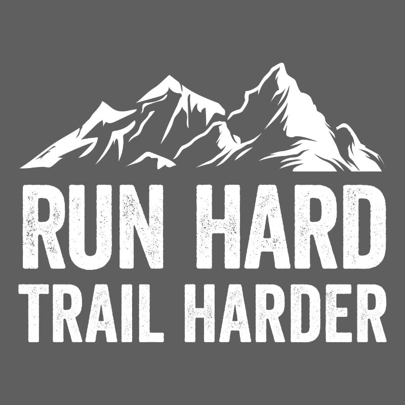 Courez fort. Trail plus difficile