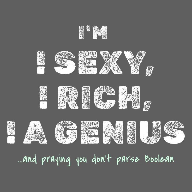Boolean Joke – Funny Dev Tee