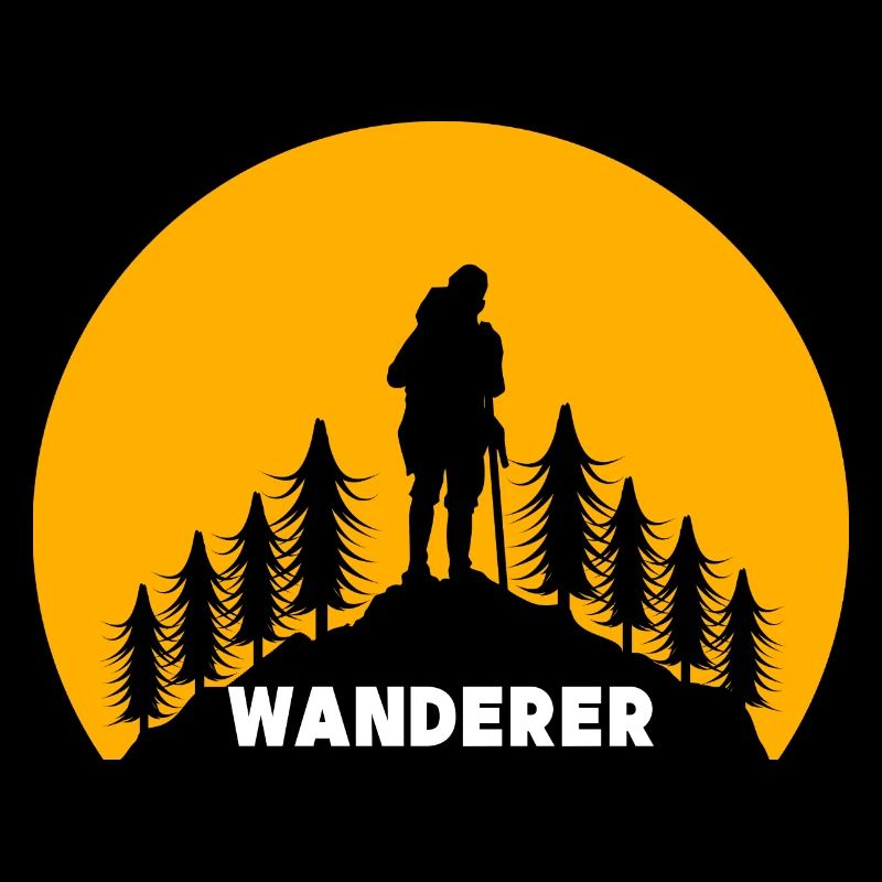 Wanderung Wandern Spruch Wanderer Berggipfel