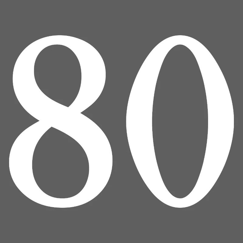 80. 80 YEARS. 80th ANNIVERSARY. 80 YEARS ANNIVERSARY.