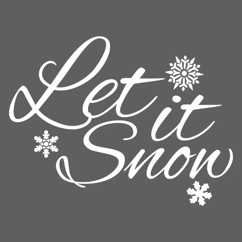 Let it Snow - Das Winterdesign mit Schneeflocken