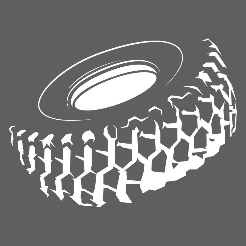 strongman symbol tire present tire tractor icon