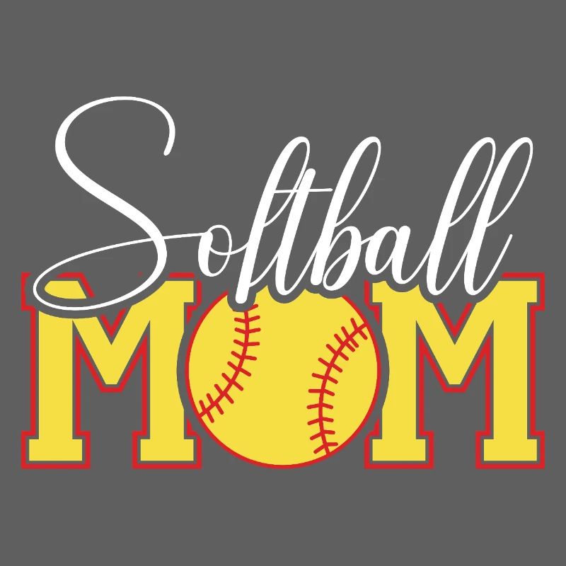 Softball Mama Emblem
