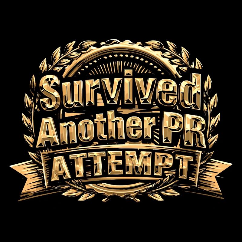 Survived Another PR Attempt Funny PR Gym Gift