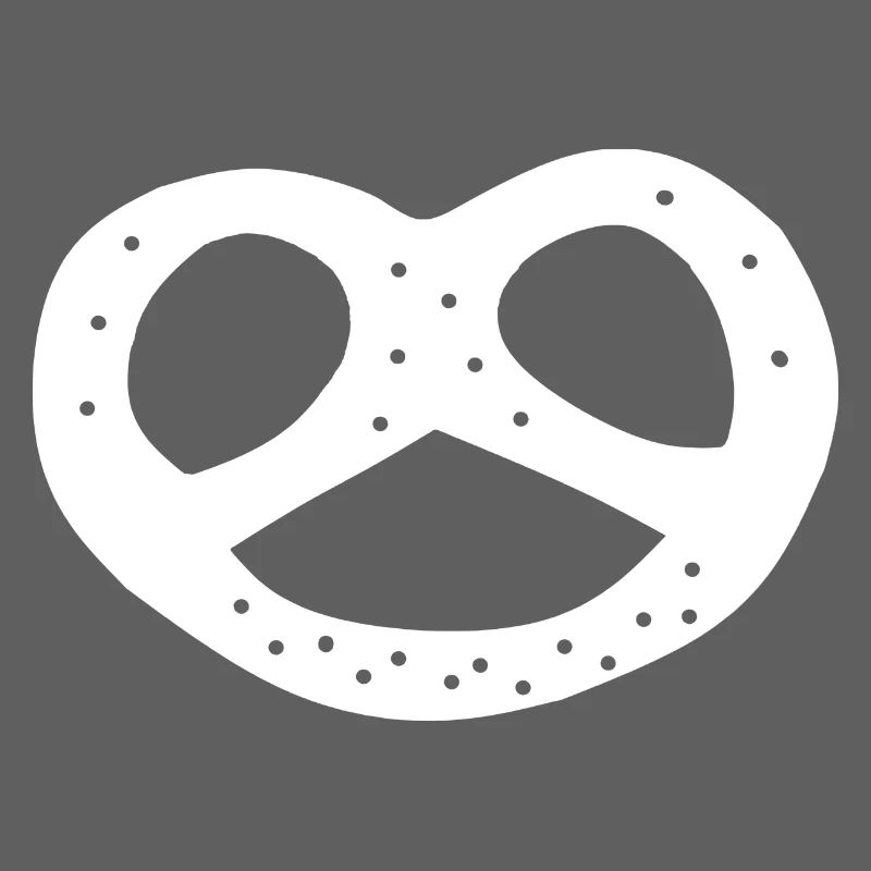 Brezel backen Bäcker Bäckerin Vorlage Symbole