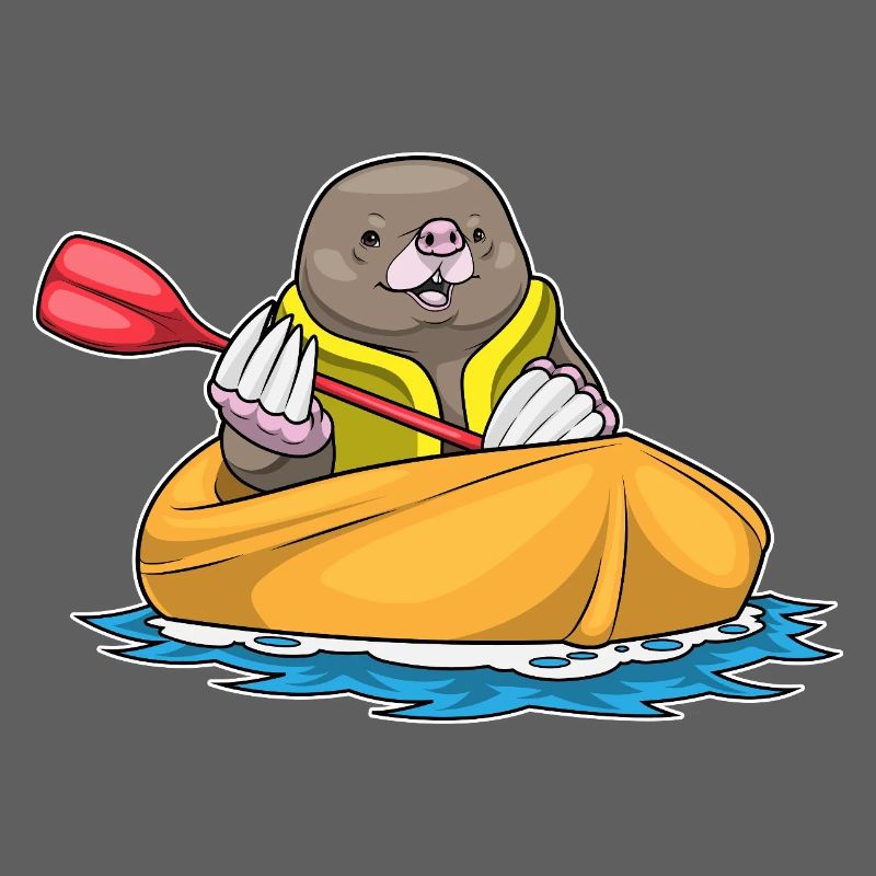 Maulwurf kleines Boot