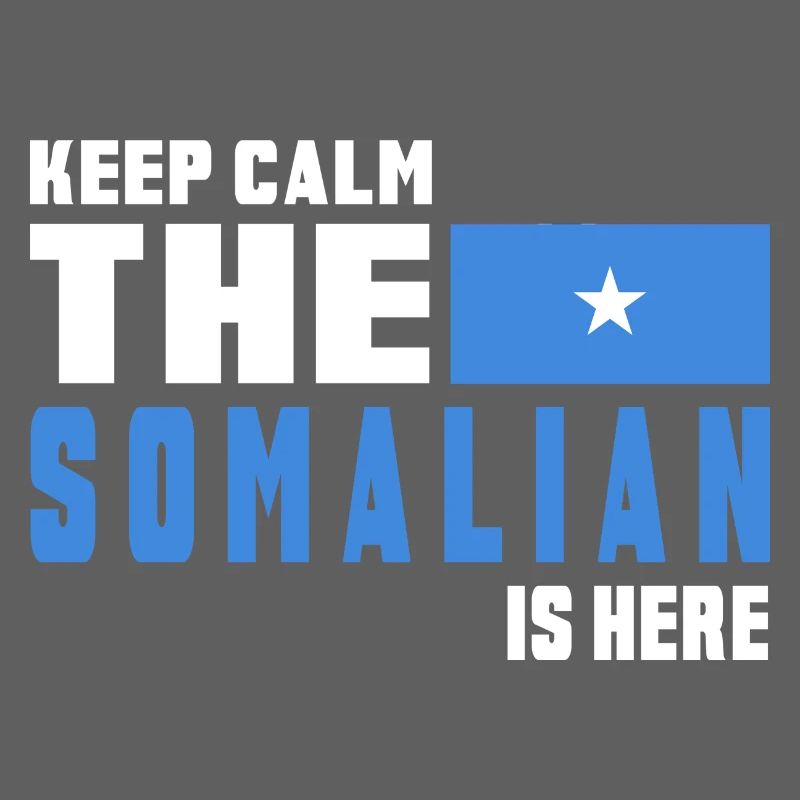 drapeau de la Somalie Keep Calm