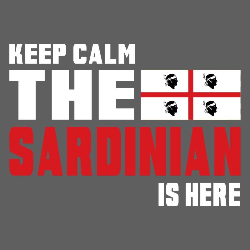 Keep Calm Sardinien Flaggen Design