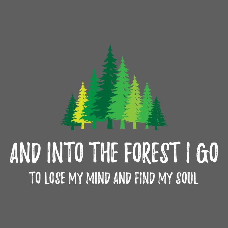 Und in den Wald gehe ich