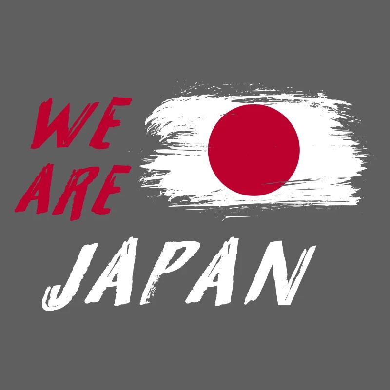 Nous sommes la conception des drapeaux du Japon