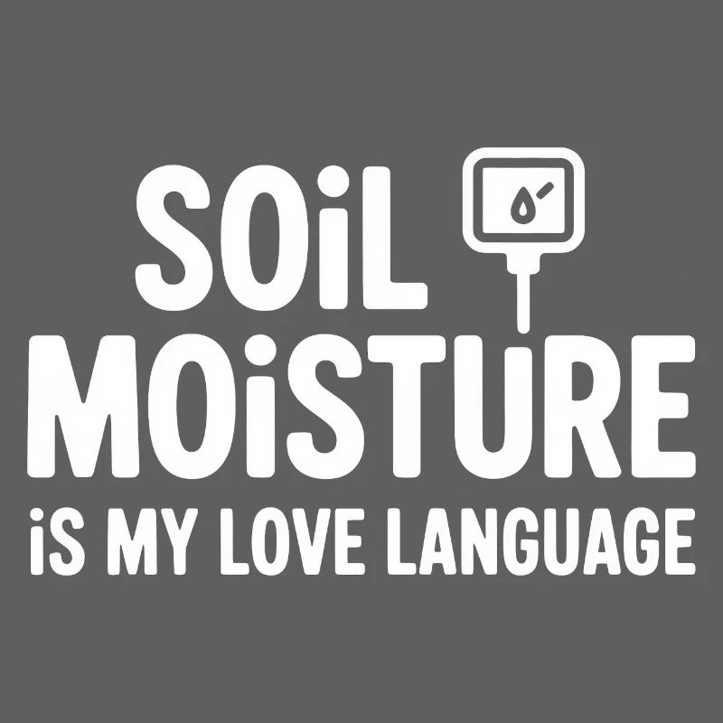 Soil Moisture Is My Love Language