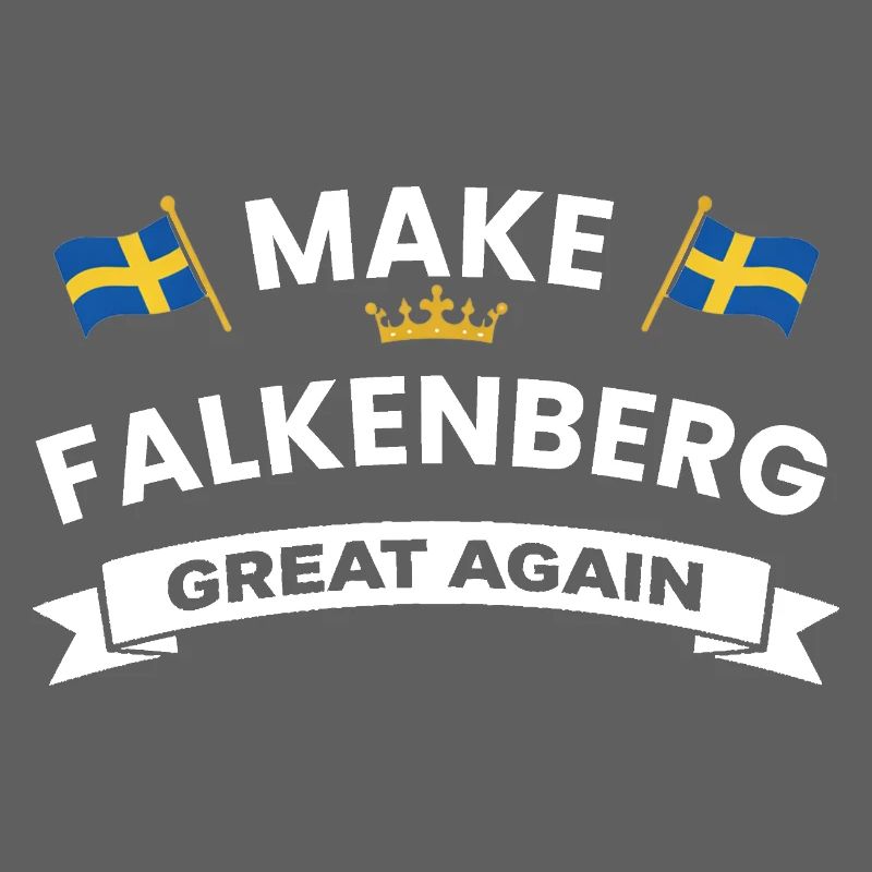 Couronne du drapeau de Falkenberg