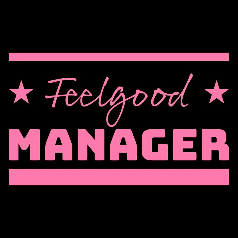 Tshirt Feelgood Manager Étoiles rose