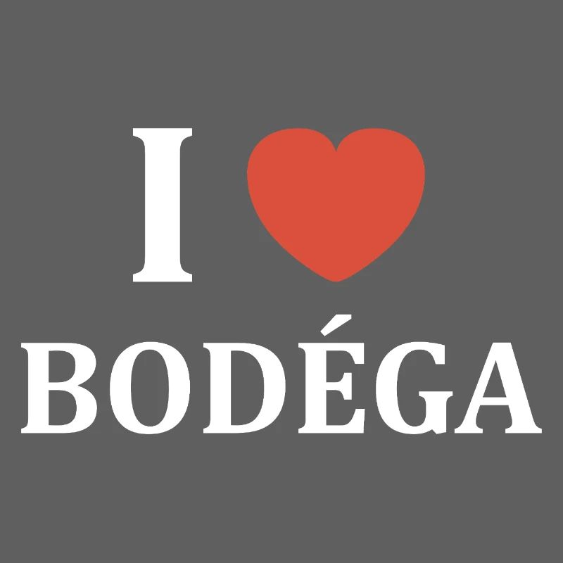 I Love Bodega Logo Tee