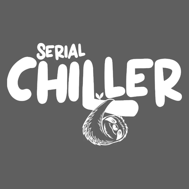 Süßes Lazy Vibes Tee – Geschenk Idee Serialchiller