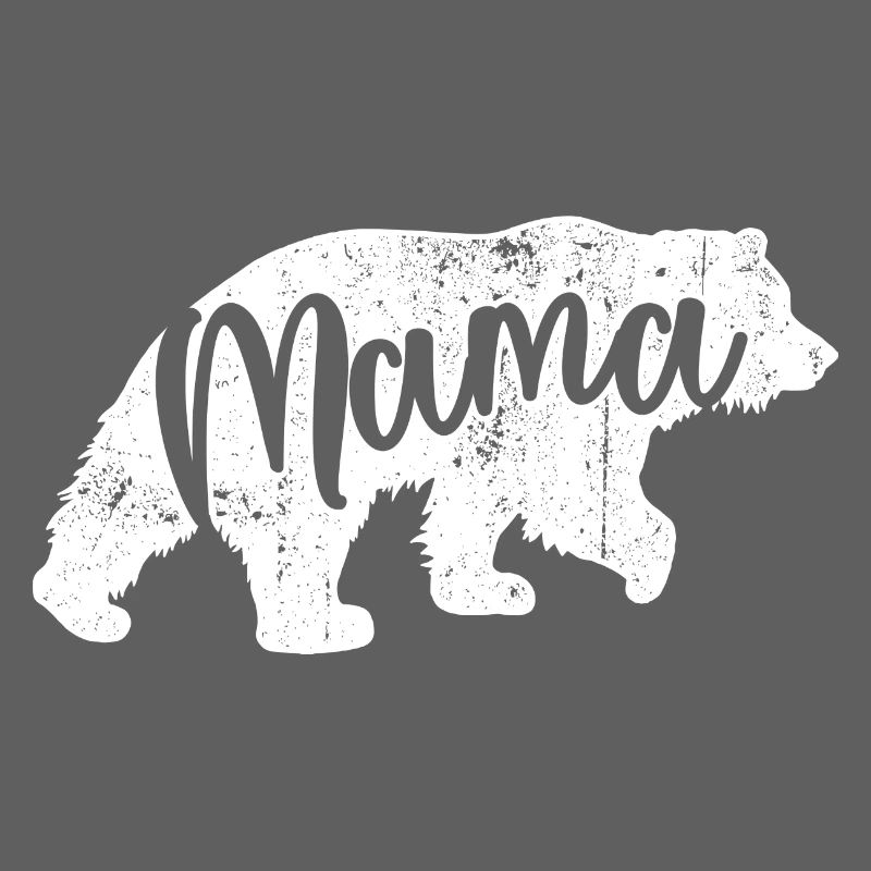 Mama Bear Script Logo
