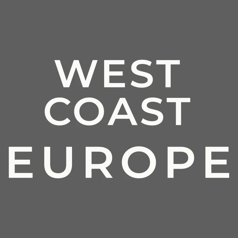 Typographie West Coast Europe