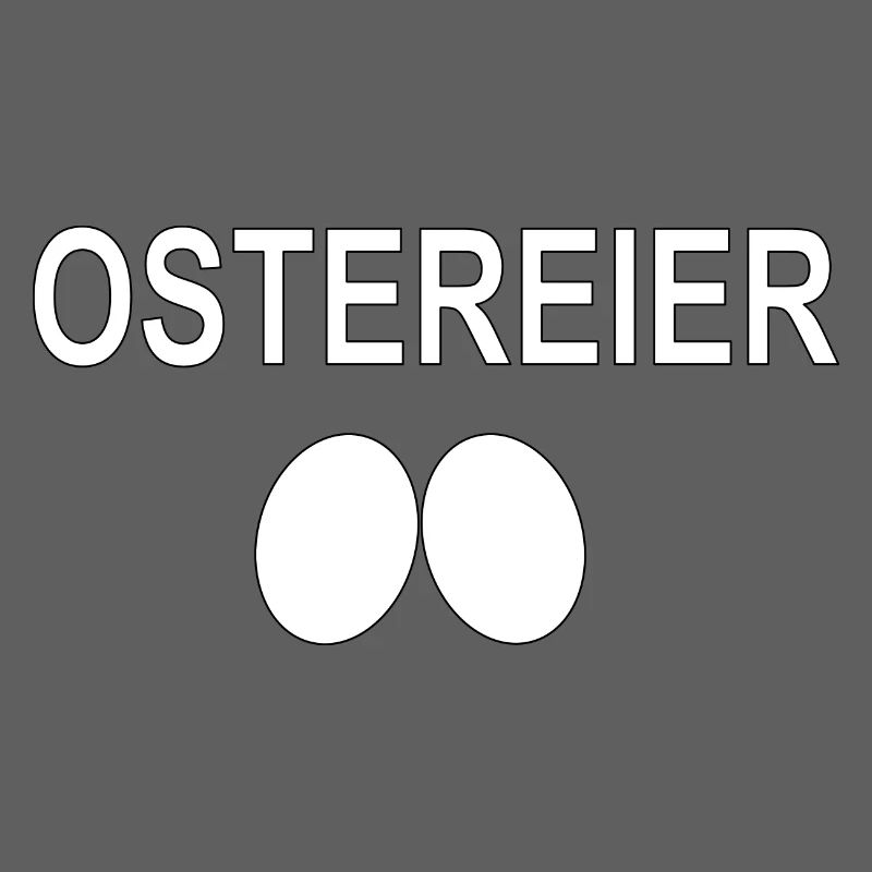 Ostereier -Design 2 Eier Geschenk