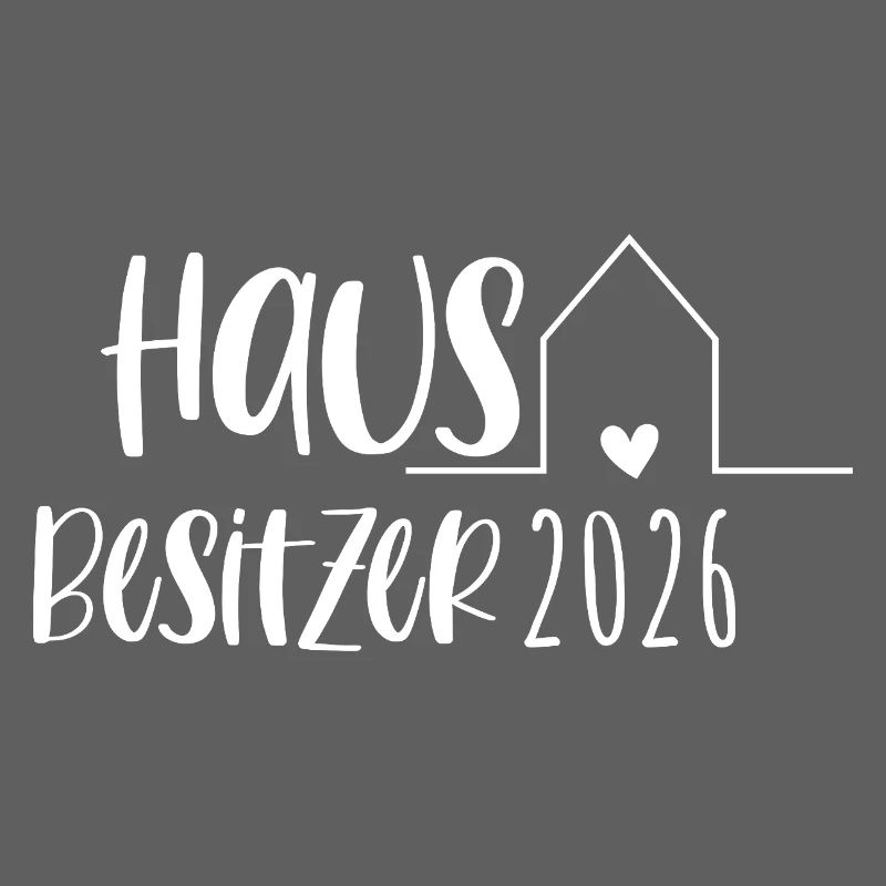 Propriétaire 2026 Cadeau Maison Bâtiment Maison