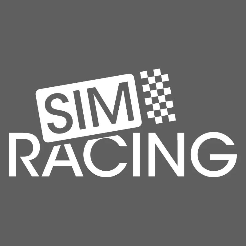Simracing Driver Logo Sim Racer Icon Voiture