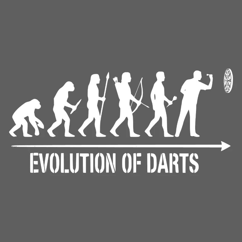 Sweat à capuche, t-shirt, sac et mug Darts Evolution Fun