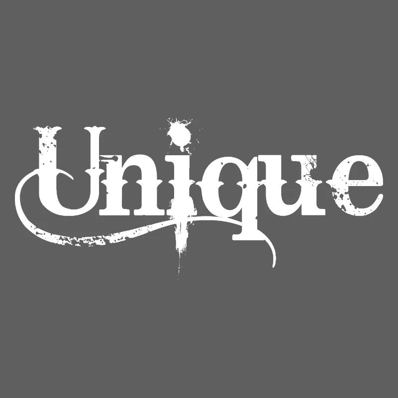 Unique Einzigartig Unikat Selbstwert Einzig Artig