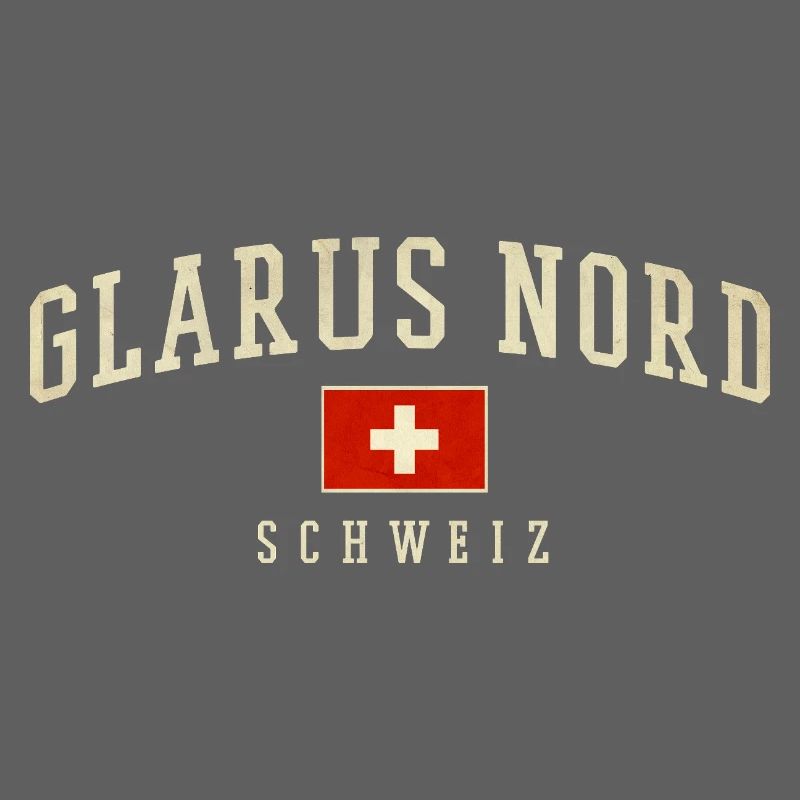 Glarus Nord Schweizer Vintage Emblem
