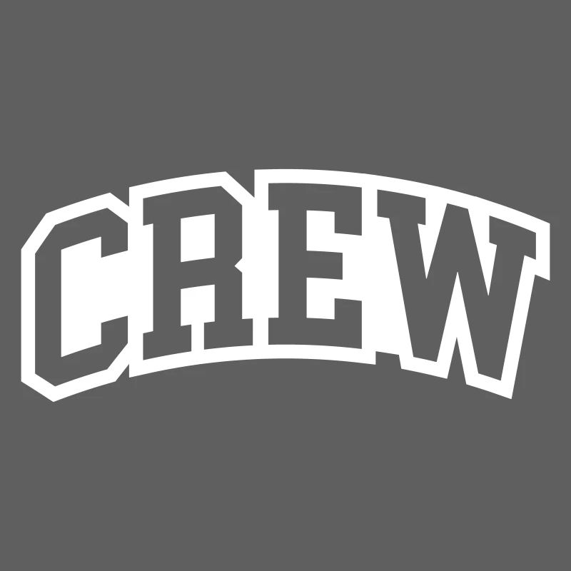 Crew Schriftzug