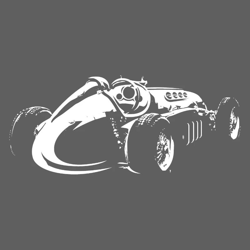 retro racing classic car formula classic icon