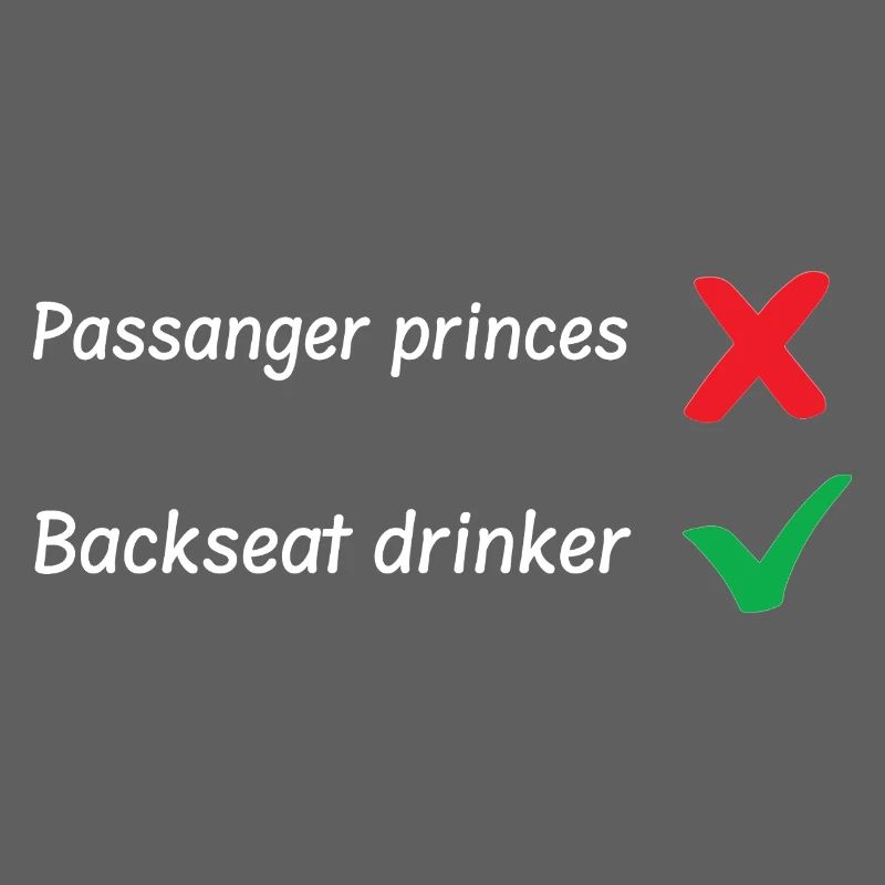 Backseat Drinker