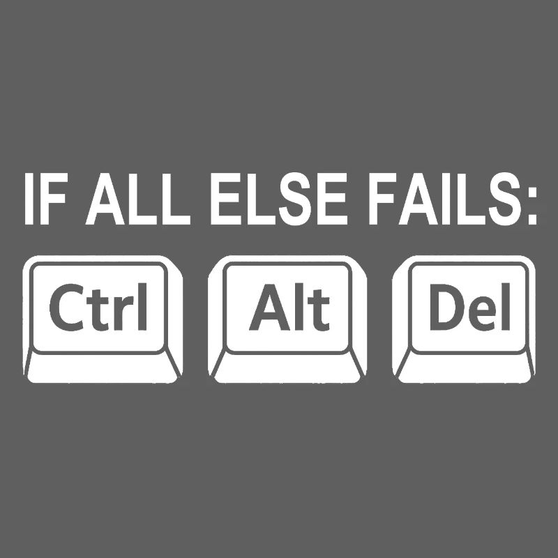 Programmer Shortcut Geek IT Support Computer
