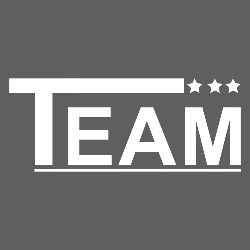 Team with star design