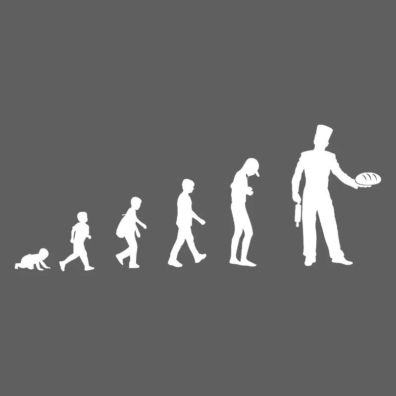 Evolution zum Bäcker