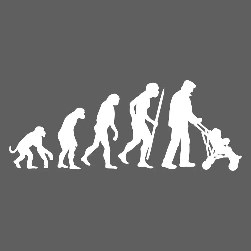 Evolution des Super-Opas Großvater