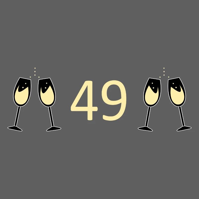 49e anniversaire 49 ans 49 ans numéro 49