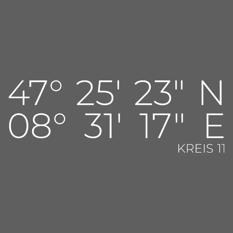 Coordinates Kreis 11 Zürich
