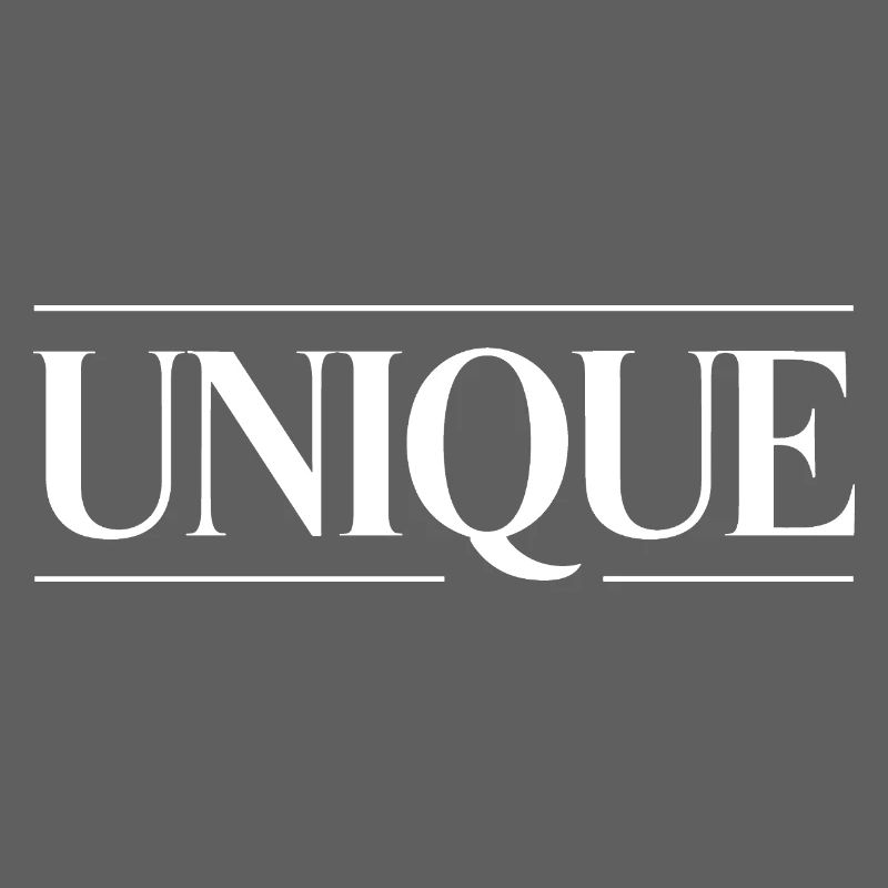 Unique Einzigartig Unikat Selbstwert Einzig Artig